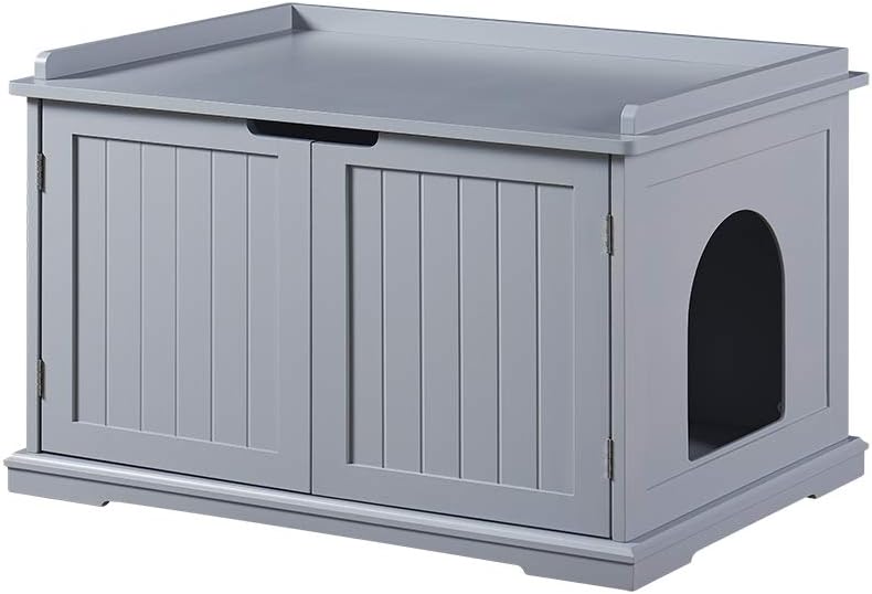 Photo 1 of (STOCK PHOTO FOR SAMPLE ONLY) - unipaws Cat Litter Box Enclosure Furniture, Cat Washroom