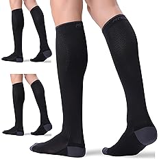 Photo 1 of FITRELL 3 Pairs Compression Socks for Women and Men 20-30mmHg-Circulation Support Socks
