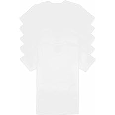 Photo 1 of Calvin Klein Men's Cotton Classics 5-Pack Undershirts- WHITE
