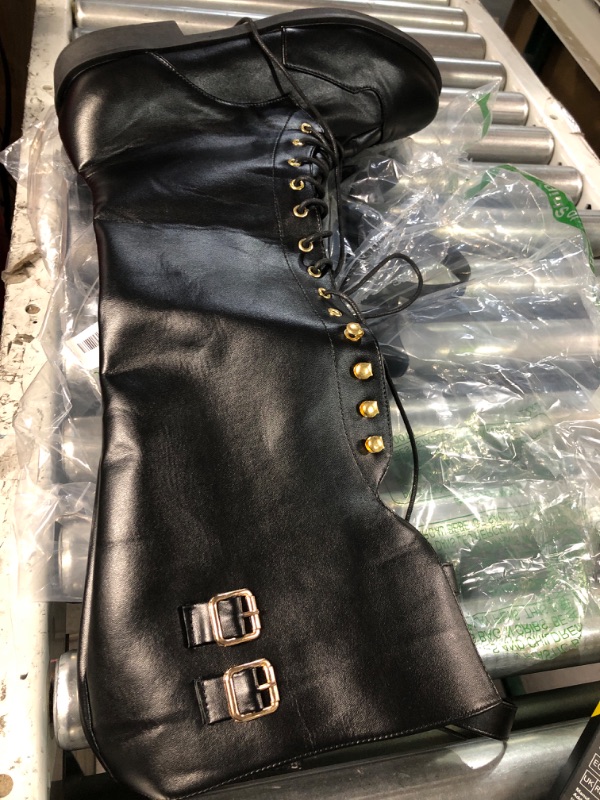 Photo 1 of  Pull On Mid Calf Gothic Boots 
*STOCK PIC FOR REFERENCE*