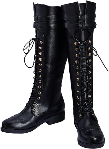 Photo 1 of  Pull On Mid Calf Gothic Boots 
*STOCK PIC FOR REFERENCE*