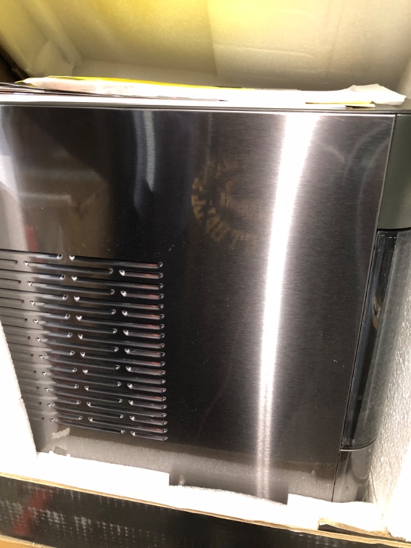Photo 1 of GE Profile Opal 2.0 | Countertop Nugget Ice Maker | Ice Machine with WiFi Connectivity | Smart Home Kitchen Essentials | Black Stainless Black Stainless Ice Maker