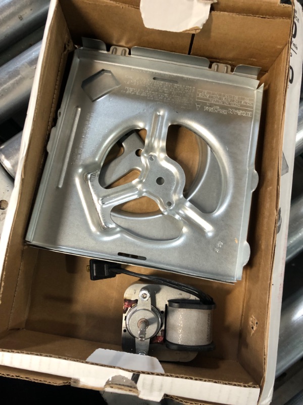 Photo 1 of Broan-NuTone RE70BN 70 CFM Bathroom Exhaust Fan Replacement Motor Kit, Easy DIY Replacement Motor Kit for 70 CFM and 50 CFM Bath Fans, White 50-70-CFM Motor Kit