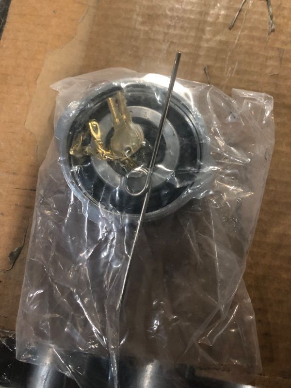 View 2 of Locking Diesel Fuel Cap 2 3/8" Fit for Freightliner M2 Small Semi Box Trucks Fuel Tank, Semi Truck Tank Locking Gas Cap Replace FTA-C-13 (1 Pack)