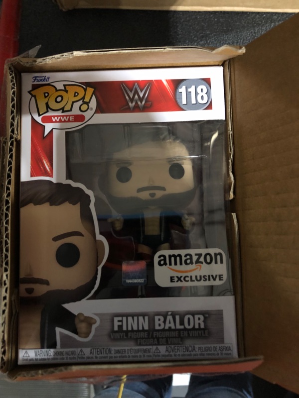 Photo 2 of Funko Pop! WWE: Finn Balor (Balor Club) Amazon Exclusive, Multicolor, 65100