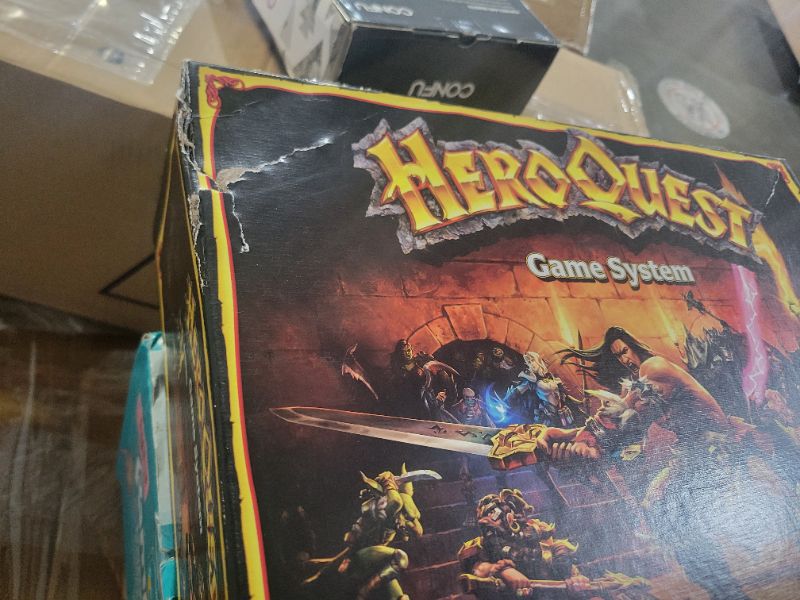 Photo 2 of **SEE NOTES/DAMAGED**
Hasbro Gaming Avalon Hill HeroQuest Game System Tabletop Board Game,Immersive Fantasy Dungeon Crawler Adventure Game for Ages 14 and Up,2-5 Players