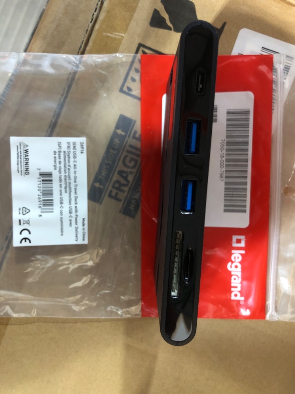 Photo 4 of C2g Usb C Docking Station - Multiport - Hdmi Vga And Ethernet With Power
