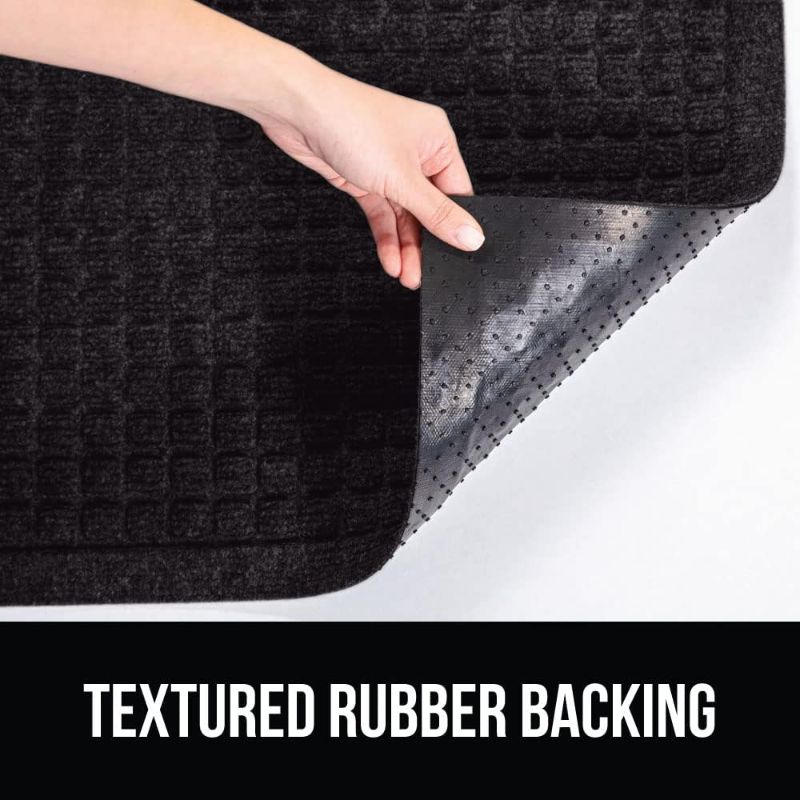 Photo 1 of All Weather Mats Capture Dirt, Indoor Outdoor, 29x17, Black (SIMILAR TO STOCK PHOTO)
