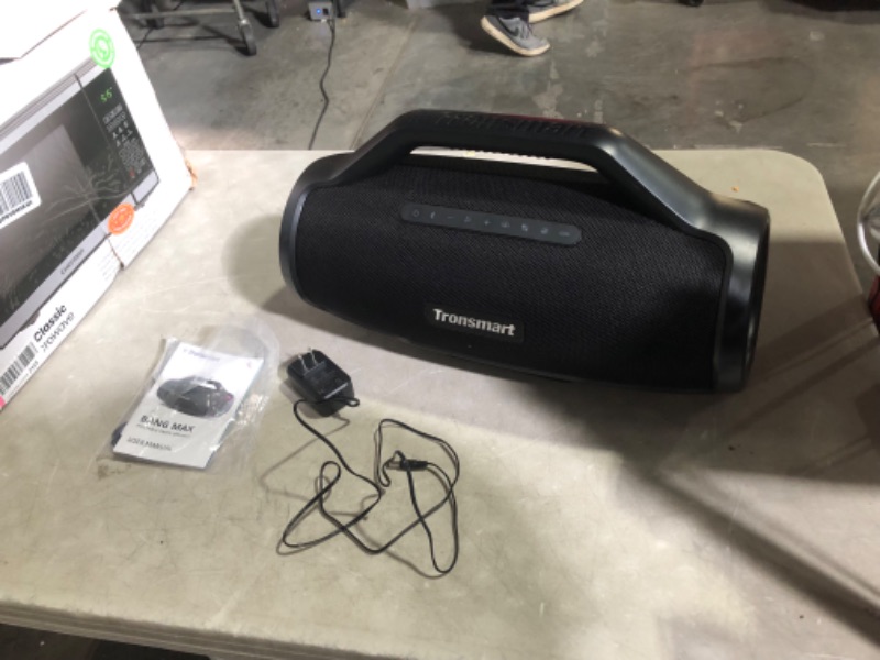 Photo 5 of ***NOT FUNCTIONAL - FOR PARTS ONLY - NONREFUNDABLE - SEE COMMENTS***
Tronsmart Bang Max Portable Bluetooth Speaker, 130W Powerful Loud Speaker with Deep Bass