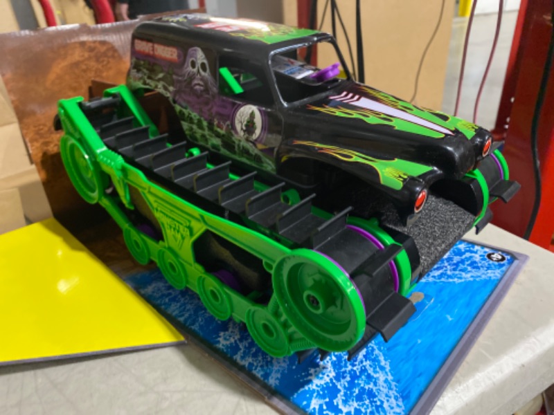 Photo 3 of *MISSING REMOTE**
Monster Jam, Official Grave Digger Trax All-Terrain Remote Control 