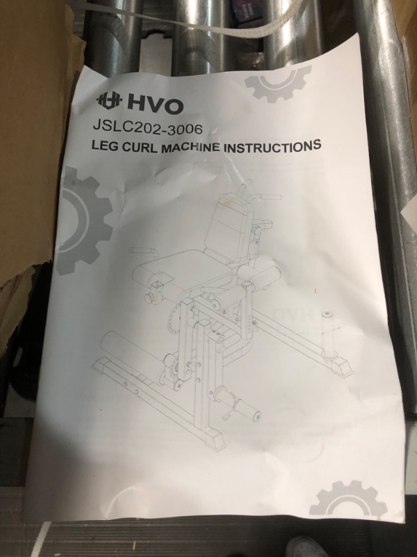 Photo 4 of [FOR PARTS, READ NOTES] NONREFUNDABLE
HVO Leg Extension and Curl Machine - Leg Extension Exercise Machines for Home Gym