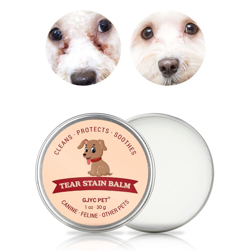 Photo 1 of ***PACK OF 2***Pet Tear Stain Remover Balm - 1 oz (30g) Natural, Plant-Based Eye Care for Dogs and Cats - Gently Cleanses and Restores Sparkling Eyes