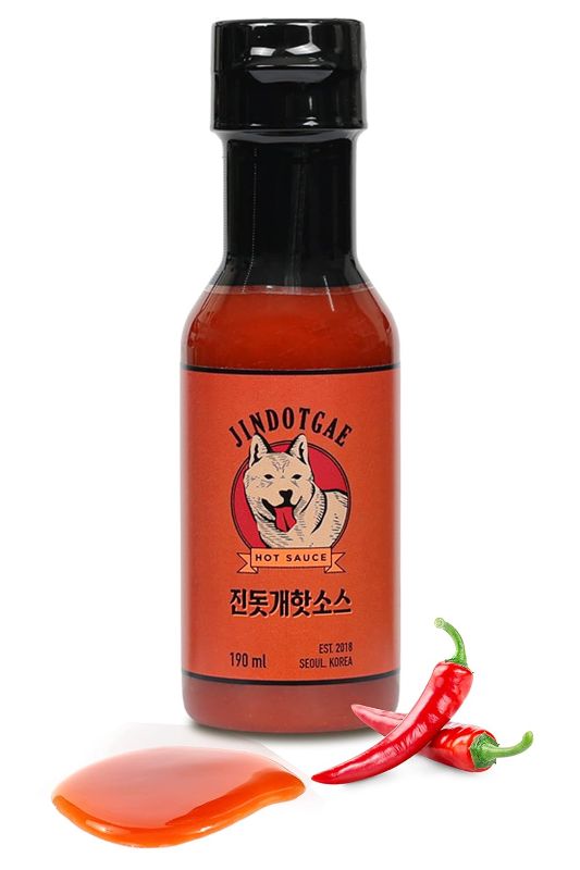 Photo 1 of ***PACK OF 2***Jindotgae Hot Sauce - 7 oz Vegan Red Hot Chili Peppers, Gluten Free Chili Pepper Spicy Sauce - Korean Hot Sauce w/ Cheongyang Red Pepper - For Buffalo Wings Pizza BBQ Korean Food Hot Sauce Challenge