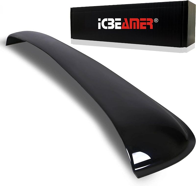 Photo 1 of ICBEAMER 35.6" 880mm Sunroof Wind Deflector,Universal Fit Tinted Moonroof Visor for Deflecting Noise, Rain and Windy Weather, Car Accessories Sun Shade Dark Smoke Smooth/Waterproof Double Side Tape 35.6" (880mm) Dark Smoke