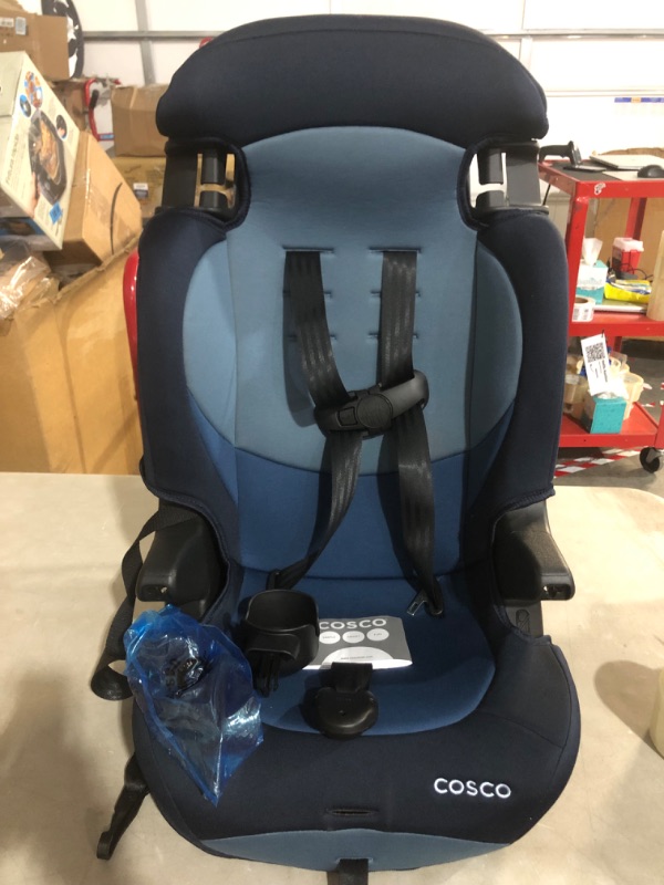 Photo 5 of ***MISSING 1 CUP HOLDER***
Cosco Finale Dx 2-In-1 Combination Booster Car Seat, Sport Blue, 1 Count (02/09/23)