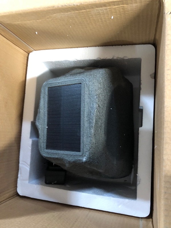 Photo 2 of (READ FULL POST) Solar Rock Wireless Outdoor Speaker 