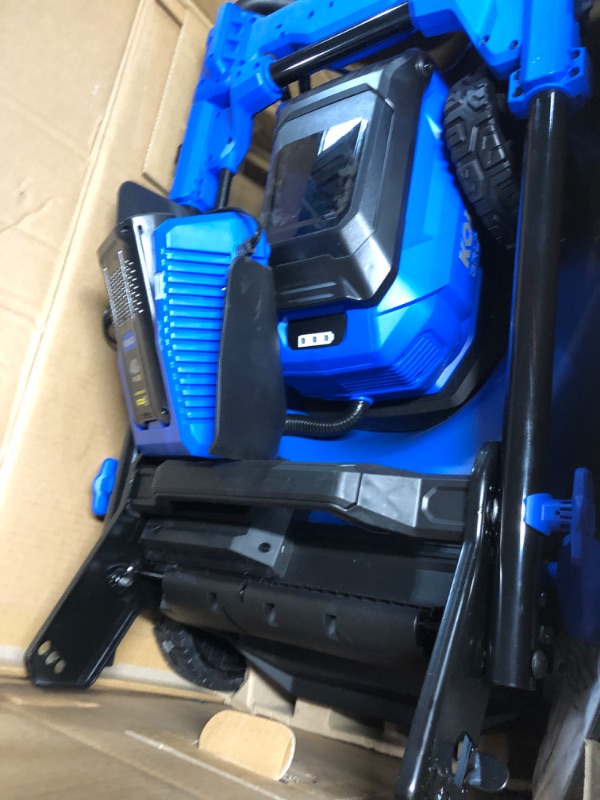 Photo 3 of ***SEE NOTES*** Kobalt 40-Volt Max Brushless Lithium Ion Self-propelled 20-in Cordless Electric Lawn Mower 