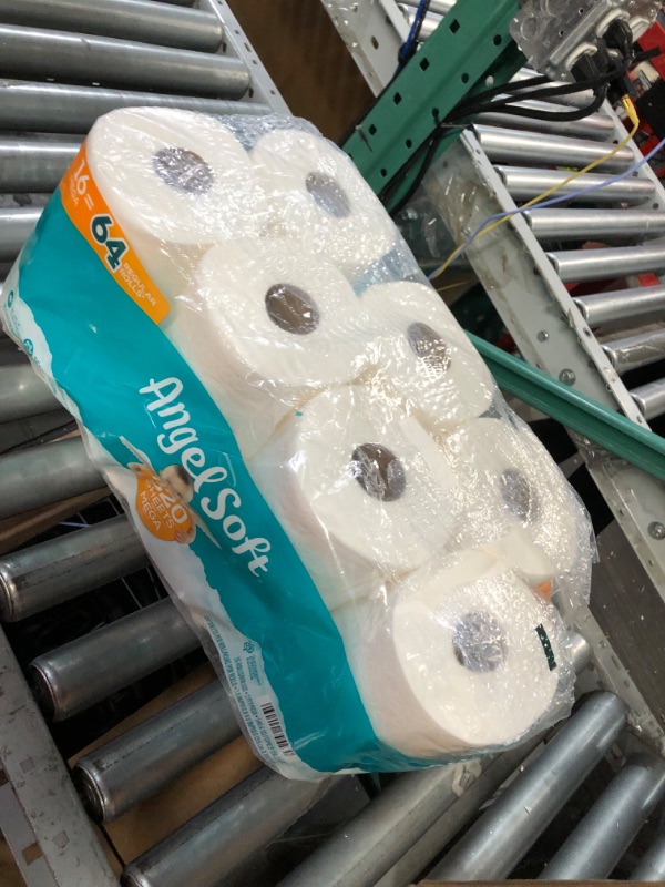 Photo 2 of Angel Soft® Toilet Paper, 16 Mega Rolls = 64 Regular Rolls, 2-Ply Bath Tissue