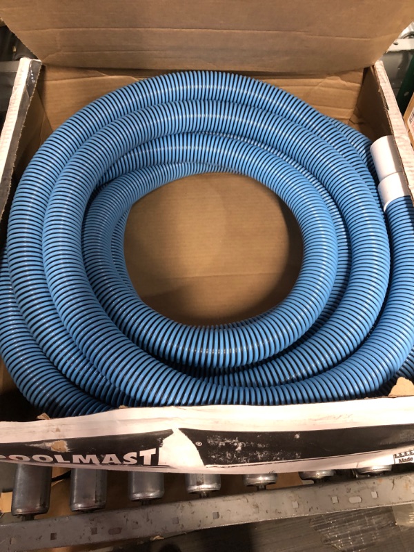 Photo 2 of ***USED - DIRTY***
Poolmaster 33430 Heavy Duty In-Ground Pool Vacuum Hose With Swivel Cuff, 1-1/2-Inch by 30-Feet