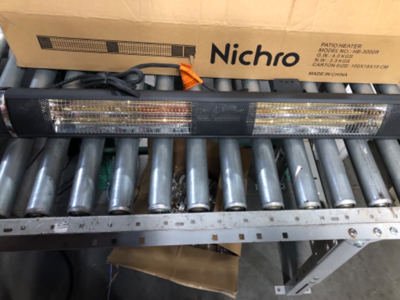 Photo 5 of **READ NOTES**
Nichro Outdoor Patio Heater, 1500W Infrared Electric Heater 