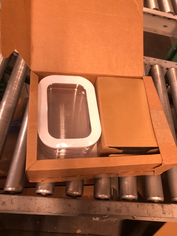 Photo 1 of Glass Food Containers with Glass Lid, Microwave Safe Glass Food Storage Container Set, 3 Pack, Square Shape, Glass Food Containers with Lids, Glass Meal Prep containers with Leak Proof Lid. Grey-3S