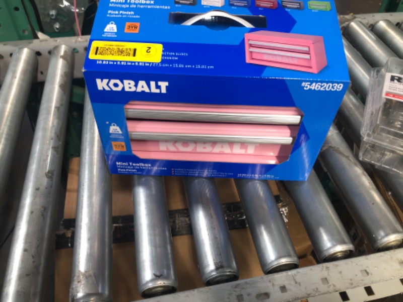 Photo 2 of Member's Mark 11" Toolbox with 5 Piece Tool Set - Pink