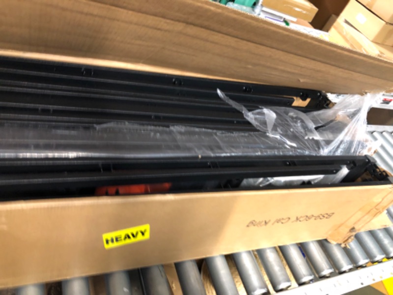 Photo 1 of ALDRICH 9 Inch Heavy Duty Metal Box Spring Mattress Foundation 3000lbs Max Weight Capacity/Non-Slip/No Noise/Easy Assembly/Easy Clean Cover,California King California King 9.0 Inches