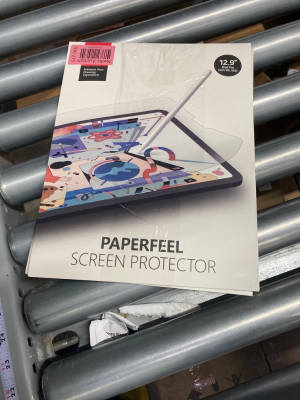 Photo 2 of *2 packs* bersem Paper Screen Protector Compatible with iPad Pro 12.9 (2022 & 2021 & 2020 & 2018 Models) Anti-Glare, Write as Paper, Matte PET Film with Easy Installation Kit- 2 PACK