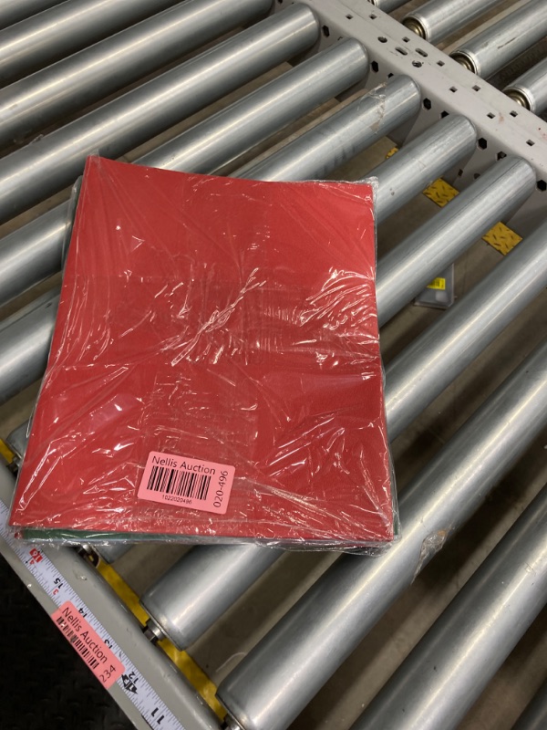 Photo 1 of Mintra Poly Pocket Folders 3pk - Heavy Duty (Chili Oil/Arctic Ice/Green Olive)