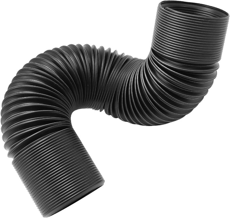 Photo 1 of 3" Inlet Cold Air Intake Hose Ducting Feed Pipe Flexible Air Pipe for Air Filter Universal Fit for Most Vehicles with 3 Inch Air Intake Hose
