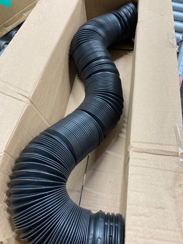 Photo 2 of 3" Inlet Cold Air Intake Hose Ducting Feed Pipe Flexible Air Pipe for Air Filter Universal Fit for Most Vehicles with 3 Inch Air Intake Hose
