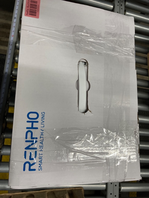 Photo 1 of ***MISSING REMOTE, CANNOT CONTROL INTENSITY*** RENPHO Foot Massager Machine with Heat, Electric Shiatsu Foot Massager with Remote Control, Deep Kneading, Relieve Plantar Fasciitis and Tired Muscles, Fits Men Feet Size Up to 14, Home and Office Use Black