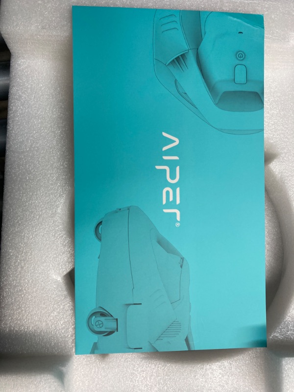 Photo 1 of (2023 Upgrade) AIPER Seagull SE Cordless Robotic Pool Cleaner, Pool Vacuum Lasts 90 Mins, LED Indicator, Self-Parking, Ideal for Above/In-Ground Flat Pools up to 40 Feet - Gray