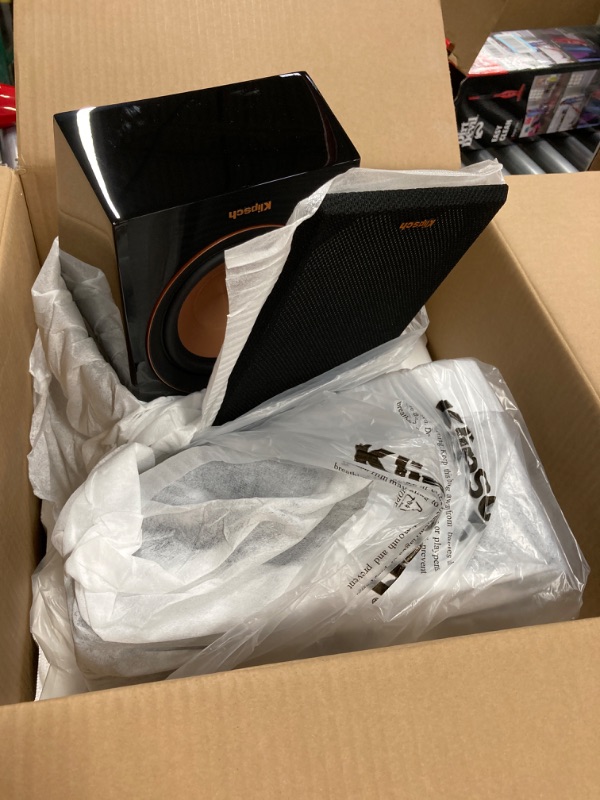 Photo 1 of Klipsch RP-500SA Dolby Atmos Surround Sound Speakers (Piano Black)