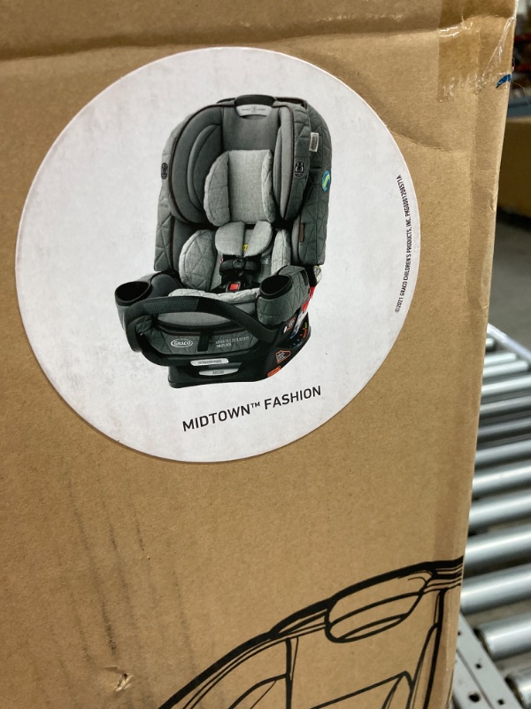 Photo 2 of Graco® Premier 4Ever® DLX Extend2Fit® SnugLock® 4-in-1 Car Seat Featuring Anti-Rebound Bar, Midtown
