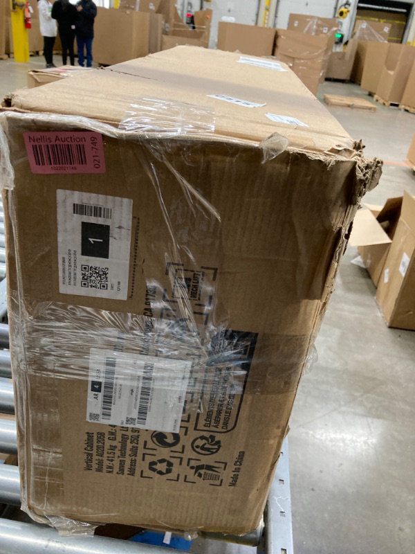 Photo 1 of VEVOR 72" Storage Freestanding Utility Cabinets with Doors, Drawer and 3 Adjustable Shelves, Tall Food Buffet Pantries for Kitchen, Living, Dinning Room, Laundry, Pearl White