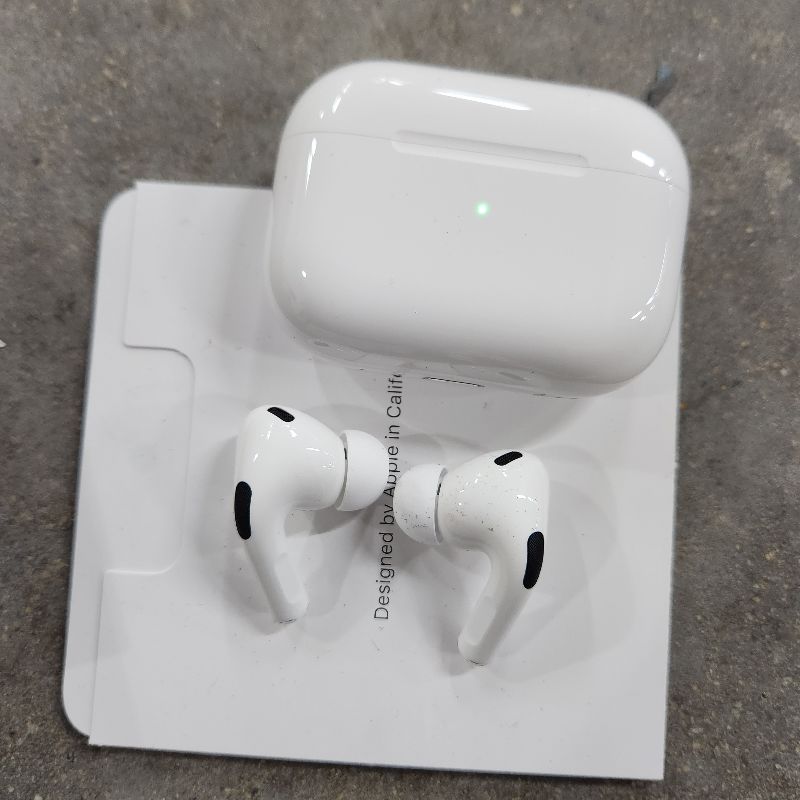 Photo 4 of Apple AirPods Pro (2nd Generation) Wireless Ear Buds with USB-C Charging, Up to 2X More Active Noise Cancelling Bluetooth Headphones, Transparency Mode, Adaptive Audio, Personalized Spatial Audio Pro Gen 2