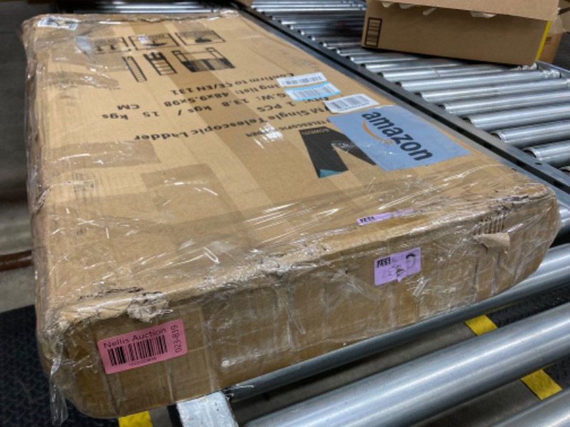 Photo 1 of Telescoping Extension Ladder 15.5FT, Aluminum Telescopic Ladders with Carry Bag for Outdoor Indoor Use 15.5 FT