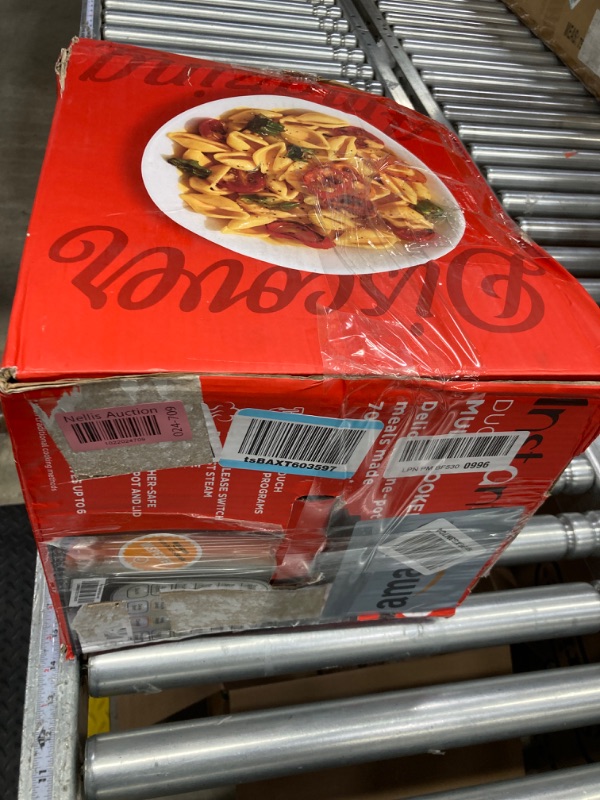 Photo 1 of Instant Pot Duo 7-in-1 Electric Pressure Cooker, Slow Cooker, Rice Cooker, Steamer, Sauté, Yogurt Maker, Warmer & Sterilizer, Includes App With Over 800 Recipes, Stainless Steel, 6 Quart 6QT