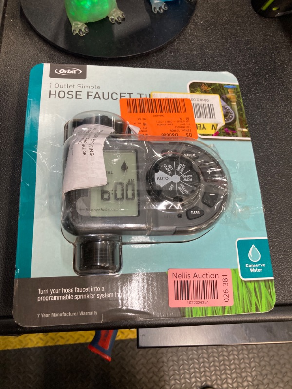 Photo 2 of 1-Outlet Hose Faucet Timer