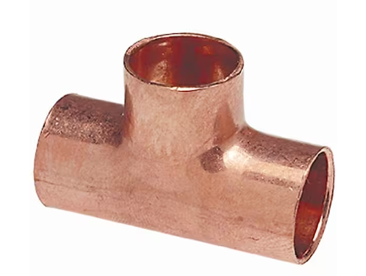 Photo 1 of 2 Item Bundle Pack
Everbilt
1 in. Copper Pressure All Cup Tee Fitting