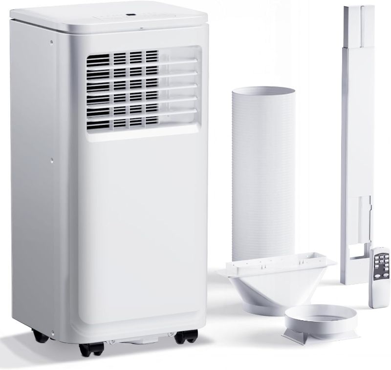 Photo 1 of  8000 BTU Portable Air Conditioners,Portable AC Cools up to 350 Sq.Ft,Room Air Conditioner with Remote Control,Dehumidifier & 3-in-1 Floor Standing Air Conditioner 24Hrs Timer
