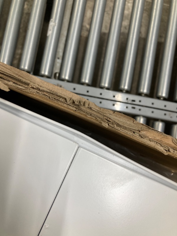 Photo 1 of YITAHOME 3-Drawer Filing Cabinet Office Drawers with Lock, Divider and Pencil Tray, Portable Metal File Cabinet, Pre-Built Office Storage Cabinet,White