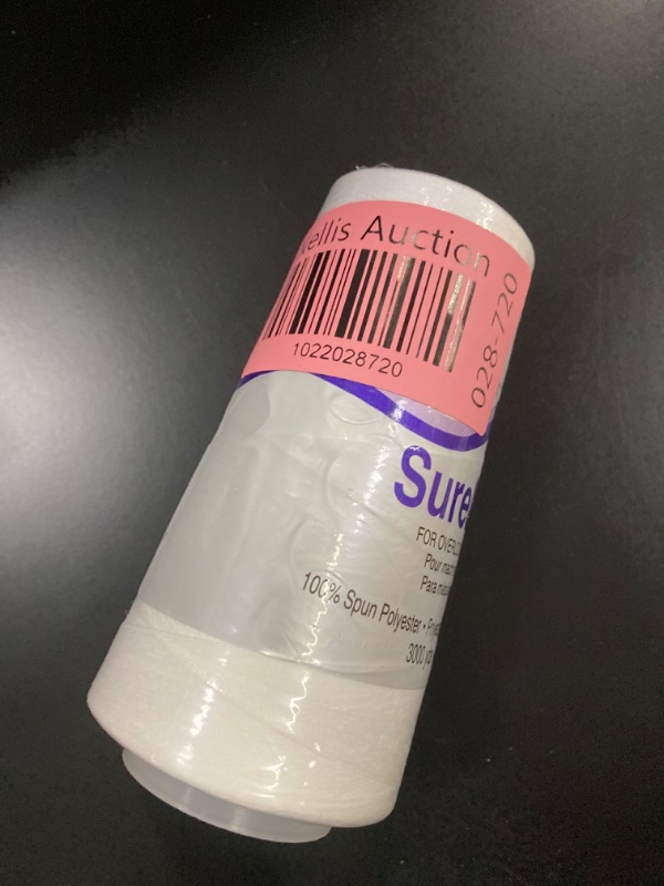 Photo 1 of Coats Thread & Zippers Surelock Overlock Thread, 3000-Yard, White