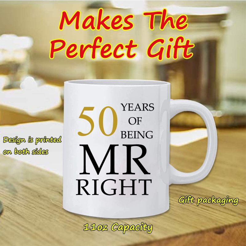 Photo 1 of 
Kwieema 50th Wedding Anniversary for Couples, Golden 50th Anniversary for Parents, 50th Wedding Anniversary Coffee Mugs Grandparents Couples Mugs