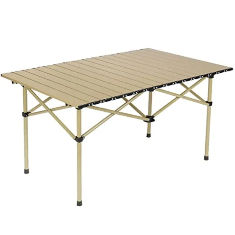 Photo 1 of  Folding Camping Table Portable Lightweight Small Beach Table 37.4x22.4x 19.7 inch Outdoor for Cooking Beach Hiking Travel Fishing BBQ