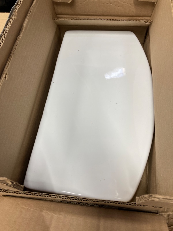 Photo 3 of American Standard H2Optimum 1.1 GPF Single Flush Toilet Tank Only in White