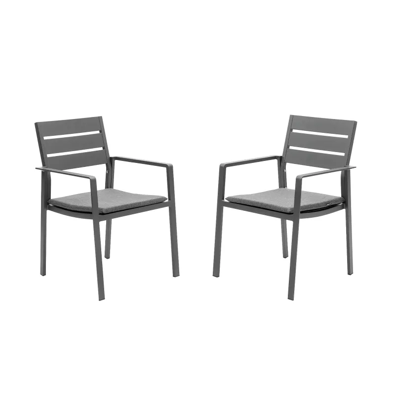 Photo 1 of **THERE IS ONLY ONE CHAIR*****THE STOCK IMAGE IS FOR REFERENCE****Patio Dining Chairs Set of 2