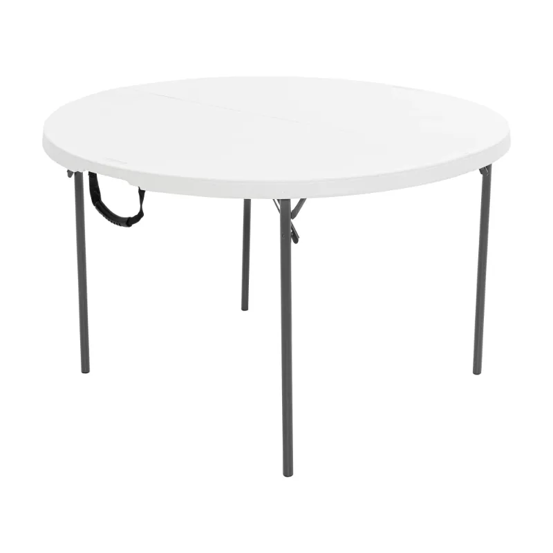 Photo 1 of 48 inch Round Fold-In-Half Table