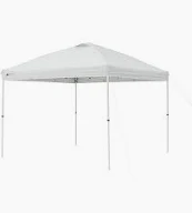 Photo 1 of Eurmax USA Standard 10x10ft Patio Pop Up Canopy Tent for Outdoor Events Commercial Instant Canopies with Heavy Duty Roller Bag,Bonus 4 Canopy Sand Bags (White)